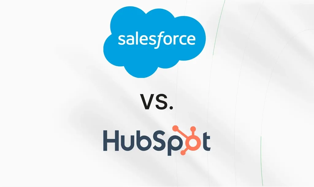 Logo Hubspot et SalesForce pour une confrontation