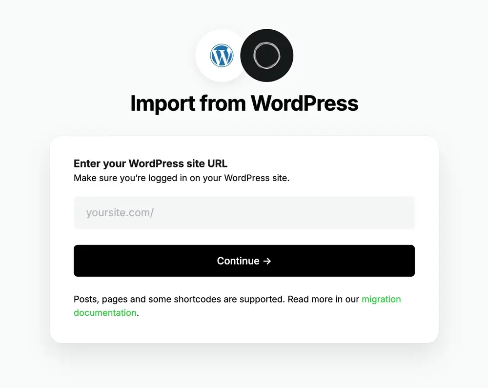Guide de migration WordPress vers Ghost — méthode complète